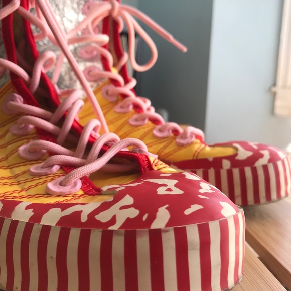 RARE Acne Studios High Top Sneakers - Picture 5 of 7